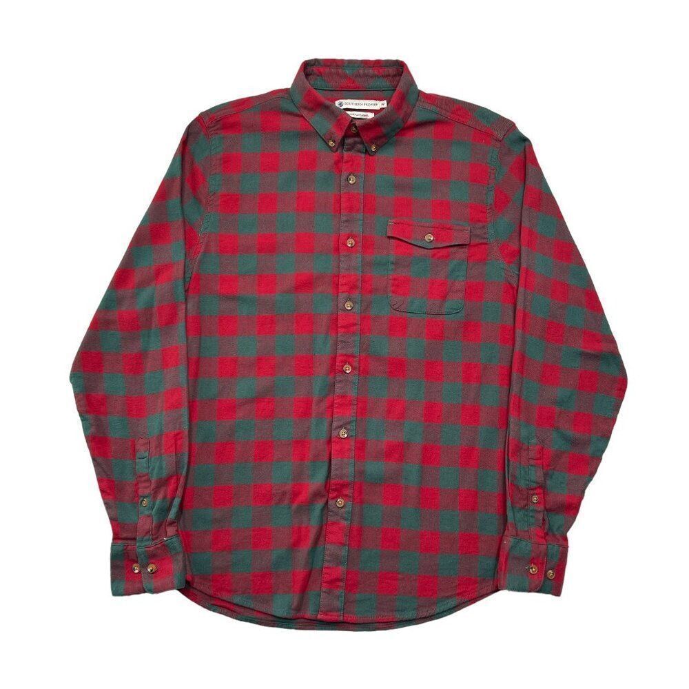 Southern Propper Men's Faunsdale Flannel Long Sleeve Button Down Shirt‎